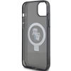 Etui Karl Lagerfeld Ring Stand Karl&Choupettte MagSafe na iPhone 14 / 15 / 13 - czarne