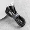 Baseus kabel Cafule USB - USB-C 1,0 m 3A szaro-czarny