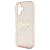 Guess GUHCP16SHCHGSPP iPhone 166.1" różowy/pink hardcase IML Heart