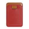 Dux Ducis Magnetic Leather Wallet magnetyczny portfel MagSafe do iPhone blokada RFID czerwone
