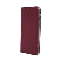 Etui Smart Magnetic do Motorola Moto G32 burgundowe