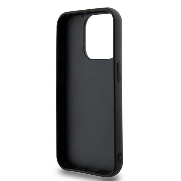 DKNY DKHCP15X3DRPWK iPhone 15 Pro Max6.7" czarny/black hardcase 3D Rubber Repeat Pattern
