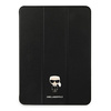 Etui Karl Lagerfeld Saffiano Ikonic Karl na iPad 11" Pro 2021 - czarne