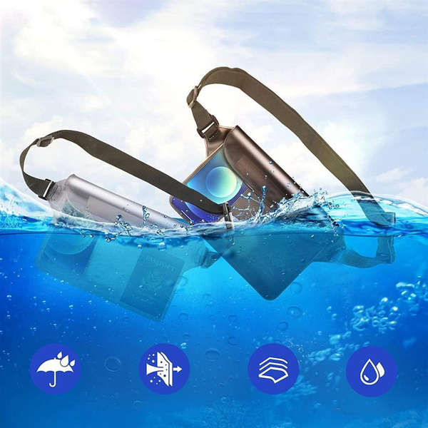 TECH-PROTECT UNIVERSAL WATERPROOF POUCH CLEAR