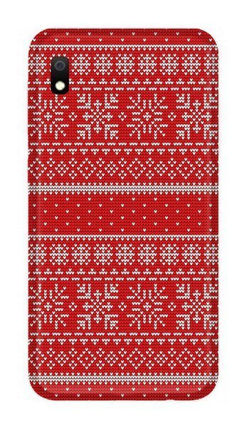 CaseGadget ETUI NADRUK CZERWONE ŚNIEŻYNKI SAMSUNG GALAXY A10