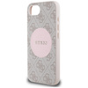 Etui Guess 4G Circle Classic Logo        MagSafe do iPhone 16e różowo