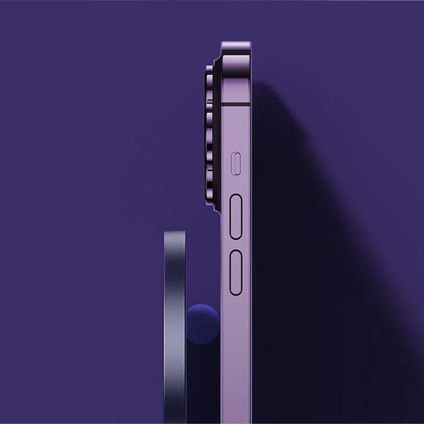 Baseus Simple Mini3 ładowarka magnetyczna MagSafe Qi 15W niebieska