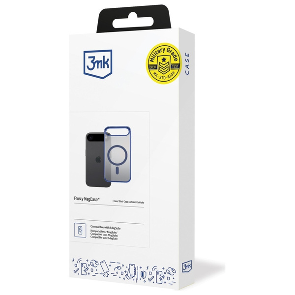 Etui 3MK Frosty MagCase do Apple iPhone  17 Air niebieski