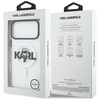 Etui Karl Lagerfeld IML Karl Sketch Logo MagSafe do iPhone 17 Pro Max przezroczysty