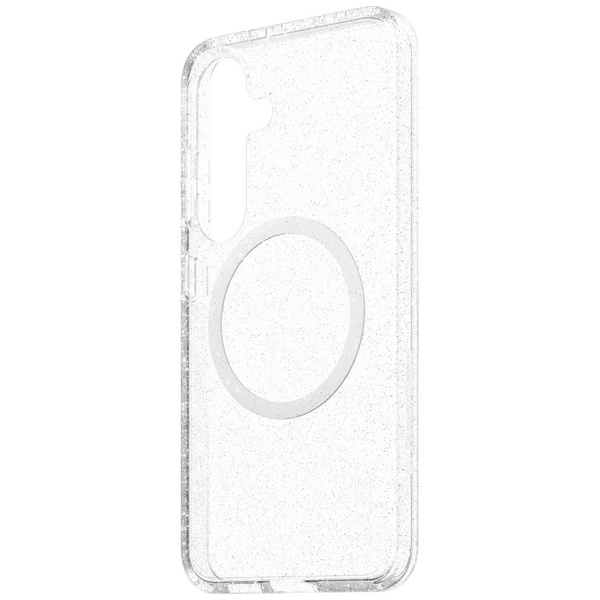 Etui CARE by PanzerGlass Flagship Urban   Combat Starlight White QI do Samsung Galaxy S25 przezroczysty