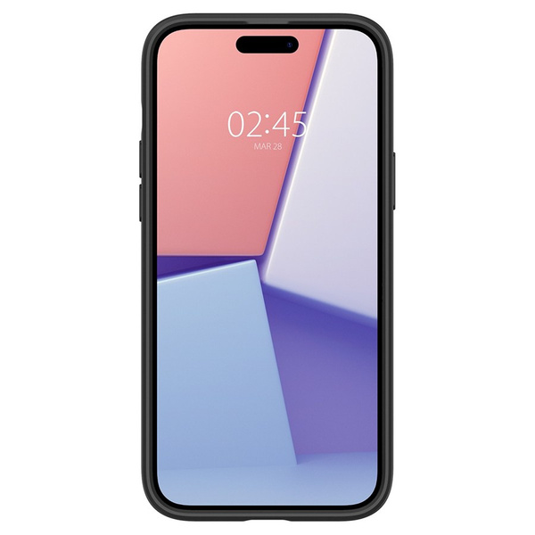 Spigen Ultra Hybrid iPhone 15 Plus Case - Matte Black