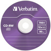 Płyta CD-RW Verbatim COLOUR SL 700MB     8-12X 5szt wielokolorowy 43167