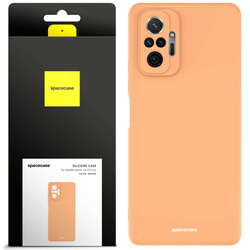 Spacecase Etui Silicone Case Redmi Note 10 Pro orange