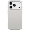 Etui UNIQ Lino do iPhone 17 Pro Magclick Charging jasno szary