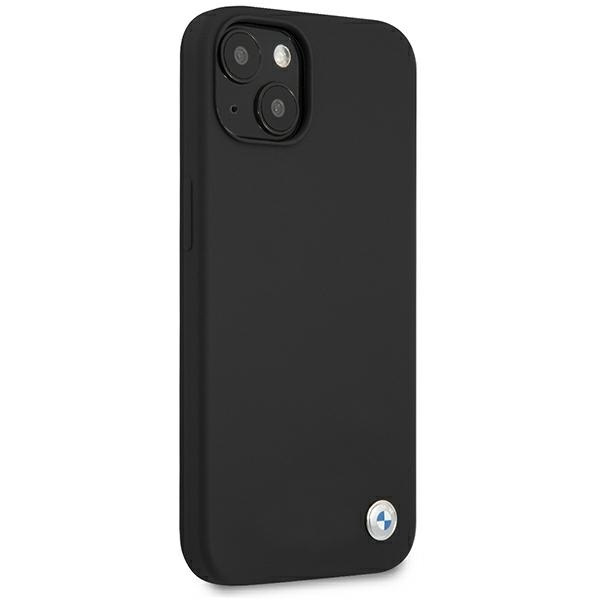 Etui BMW Silicone Signature na iPhone 13 mini - czarne