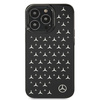 Etui Mercedes Silver Stars Pattern na iPhone 13 Pro / iPhone 13 - czarne