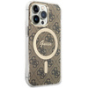 Guess GUHMP13LH4STW iPhone 13 Pro / 136.1" brązowy/brown hardcase 4G MagSafe