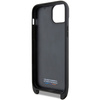 Etui BMW M Edition Carbon Stripe & Strap na iPhone 15 Plus / 14 Plus - czarne