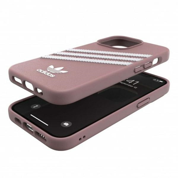 Adidas OR Moulded Case PU iPhone 13 Pro/ 13 6,1" różowy/pink 47808