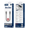 JELLICO kabel B28 USB-C - Lightning PD 30W 0.3M Czarny