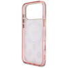 Etui Guess IML Peony Dot MagSafe do      iPhone 17 Pro Max różowy