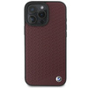 BMW BMHMP16X23RDDR iPhone 16 Pro Max 6.9" czerwony/red hardcase Sign Leather Diamond Metal Logo MagSafe