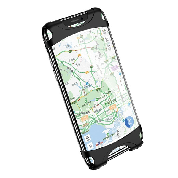 USAMS ZJ053 SILICONE BIKE HOLDER BLACK