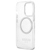 Guess GUHMP13LHTRMS iPhone 13 Pro / 13 6,1" srebrny/silver hard case Metal Outline Magsafe