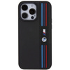 Etui BMW Tricolor M Collection na iPhone 15 Pro - czarne