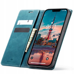 Spacecase Etui Wallet iPhone 14 blue