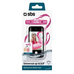 SBS Waterproof Universal Case 6.8 Pink