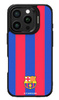 Etui FC Barcelona do iPhone 16 Pro Max Magnetic Case MagSafe OCFCBMCIP16PMBG BG