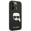 Karl Lagerfeld KLHCP14XSAPKHK iPhone 14 Pro Max 6,7" czarny/black hardcase Saffiano Karl's Head Patch