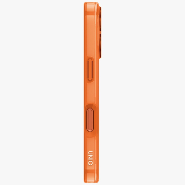 Etui UNIQ Clario do iPhone 17 Pro Max    Magclick Charging pomarańczowy