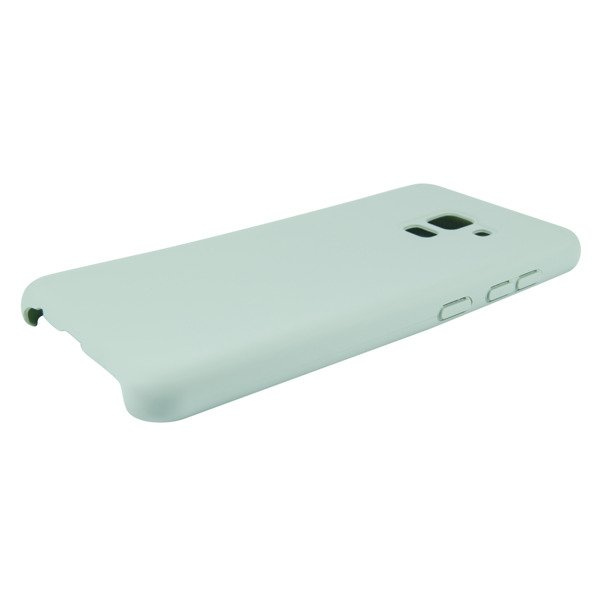 ETUI SILICONE CASE IPHONE XS MAX MIĘTOWY WYCIĘCIE NA LOGO