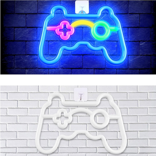HOTUT Lampa LED Dekoracyjna w kszatłcie gamepada 