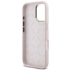 Guess GUHCP16SM4DGPP iPhone 16 6.1"      jasnoróżowy/pink hardcase Silicone Logo Strass 4G