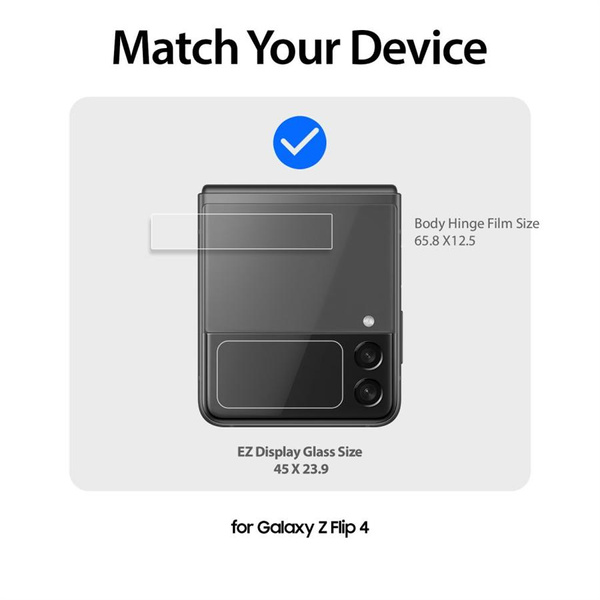 WHITESTONE EZ GLASS 2-PACK GALAXY WITH FLIP 4 TEMPERED GLASS