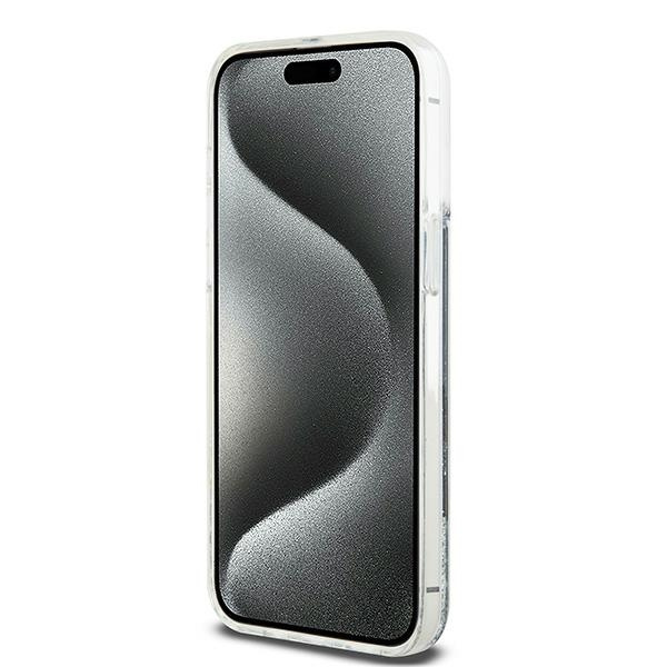 DKNY DKHCP15XLBNAEK iPhone 15 Pro Max6.7" czarny/black hardcase Liquid Glitter Big Logo