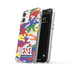 DIESEL CLEAR CASE  PRIDE CAMO AOP IPHONE 12 MINI WIELOBARWNY