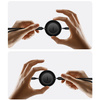 Baseus kabel Bright Mirror 2 3w1 USB - micro USB + Lightning + USB-C 1,1m 100W czarny zwijany