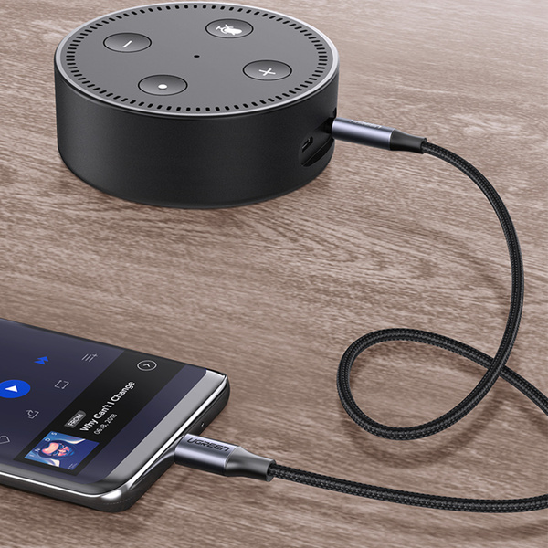 UGREEN CABLE USB C - MINI JACK 3.5MM 1M GRAY (AV143)