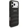 Etui AMG Leather Debossed Lines Logo do  iPhone 17 Pro Max czarny