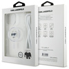 Karl Lagerfeld KLHMP16XHCCHNT iPhone 16   Pro Max 6.9" hardcase transparent IML Choupette Head & Cord Magsafe