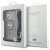 Guess GUHMP16SHCTSGNSK iPhone 16 6.1"    czarny/black hardcase Crossbody Cord Script MagSafe