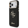 Etui Guess Fixed Glitter Big 4G Metal    Frame do iPhone 17 Pro Max czarny