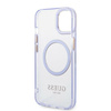 Guess GUHMP14SHTCMU iPhone 14 / 15 / 13 6.1" purpurowy/purple hard case Gold Outline Translucent MagSafe