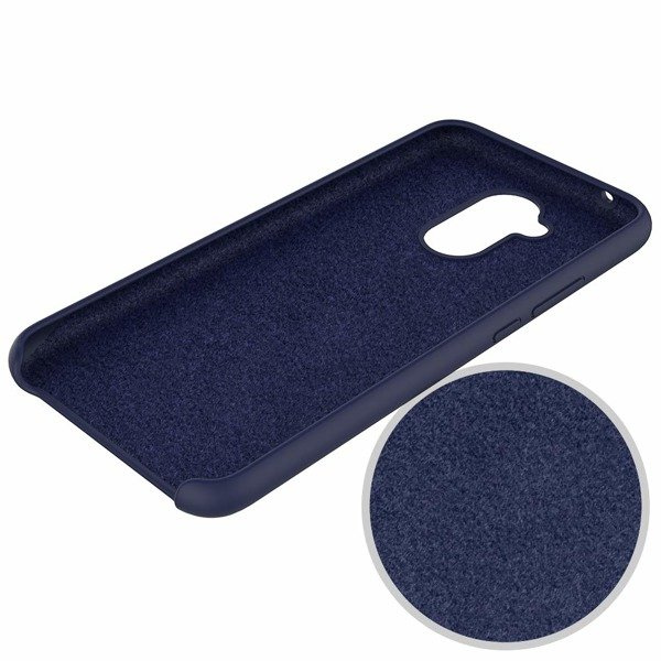CASE SILICONE HUAWEI MATE 20 LITE BLACK
