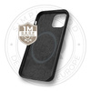 XQISIT NP SILICONE CASE ANTI BAC MAGSAFE, RECYCLED FOR IPHONE 15 PRO MAX BLACK