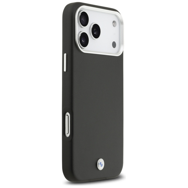 Etui BMW Sign Full Wrapped Metal MagSafe do iPhone 17 Pro Max czarny